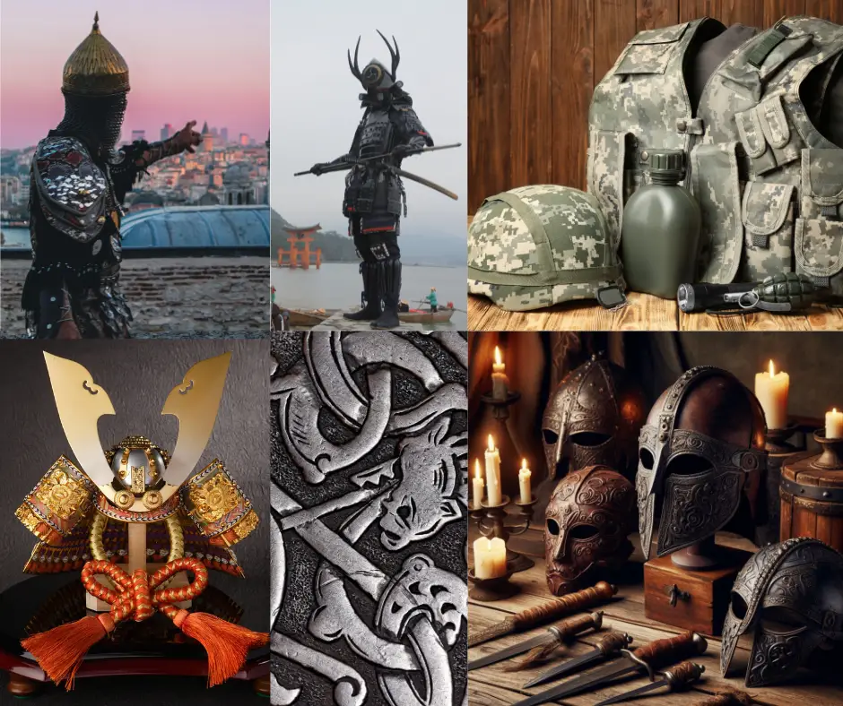 different types of armor